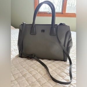 My Walit Palermo gray leather satchel bag